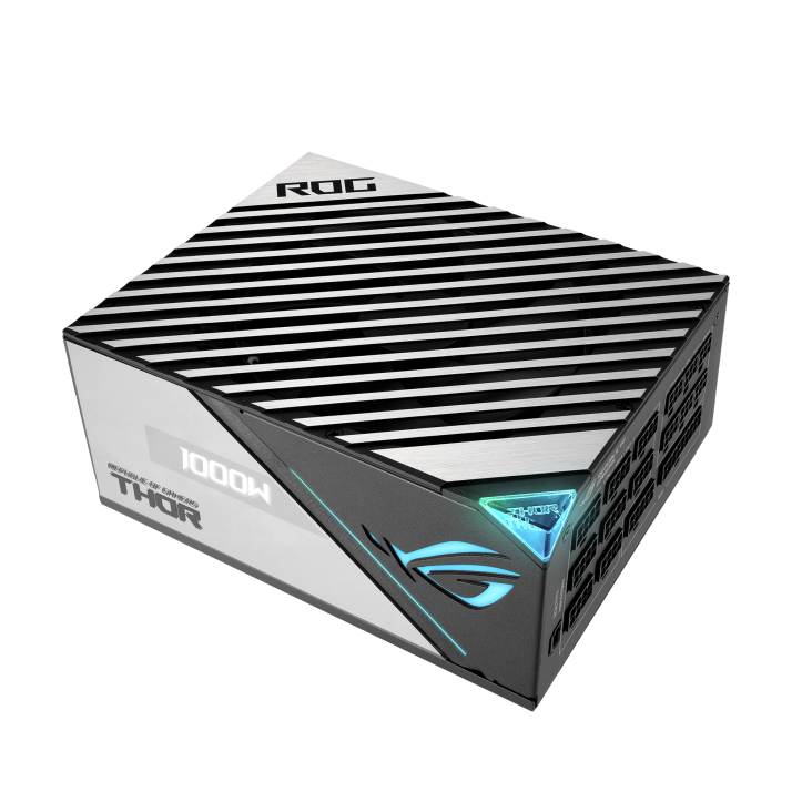 ASUS ROG THOR 1000W Platinum II, With Aura Sync & OLED Display, 1000W PSU ASUS ROG THOR 1000W Platinum II, With Aura Sync & OLED Display, 1000W PSU